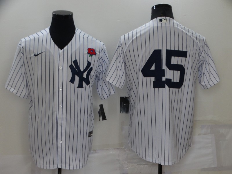 Men's New York Yankees #45 Gerrit Cole White Cool Base Stitched Baseball Jersey Men's New York Yankees #45 Gerrit Cole White Cool Base Stitched Baseball Jersey